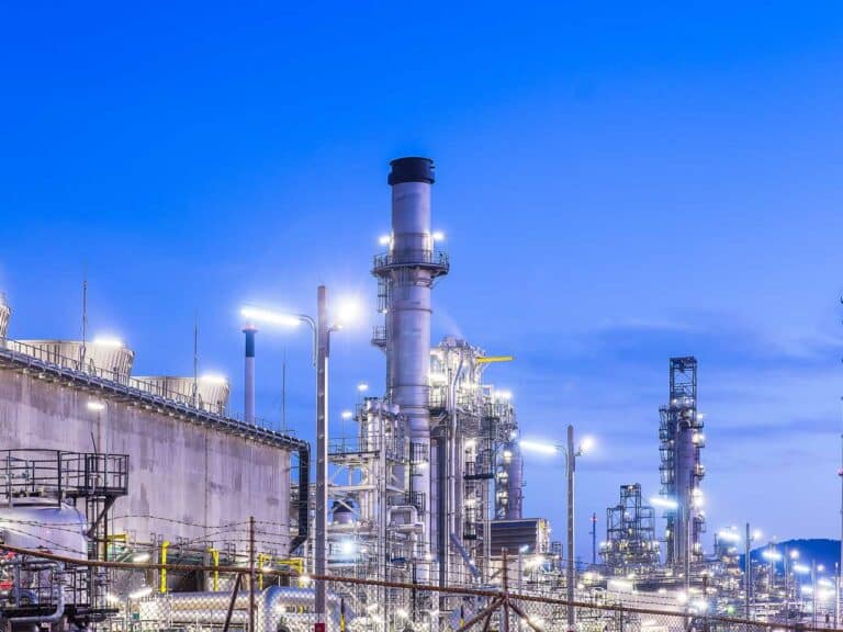 Impianto industriale polo chimico, impianto di idrogenizzazione
